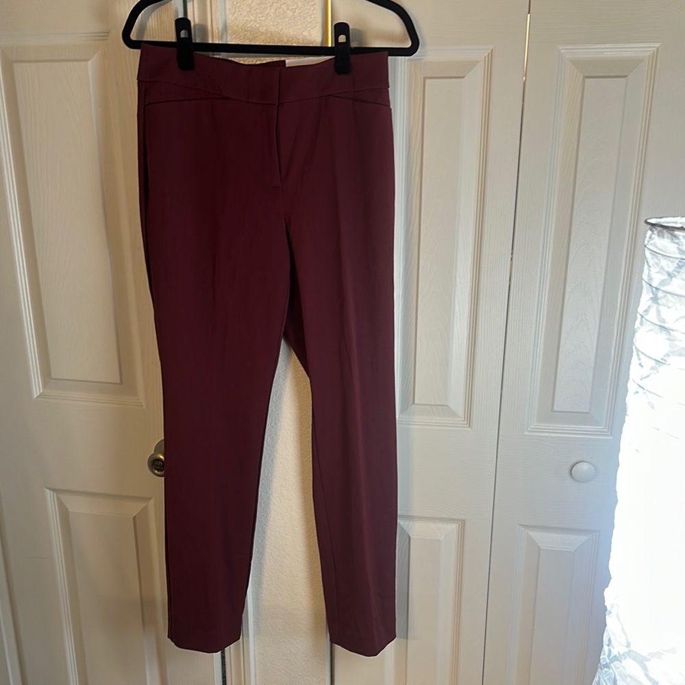 Women's Burgundy Pants